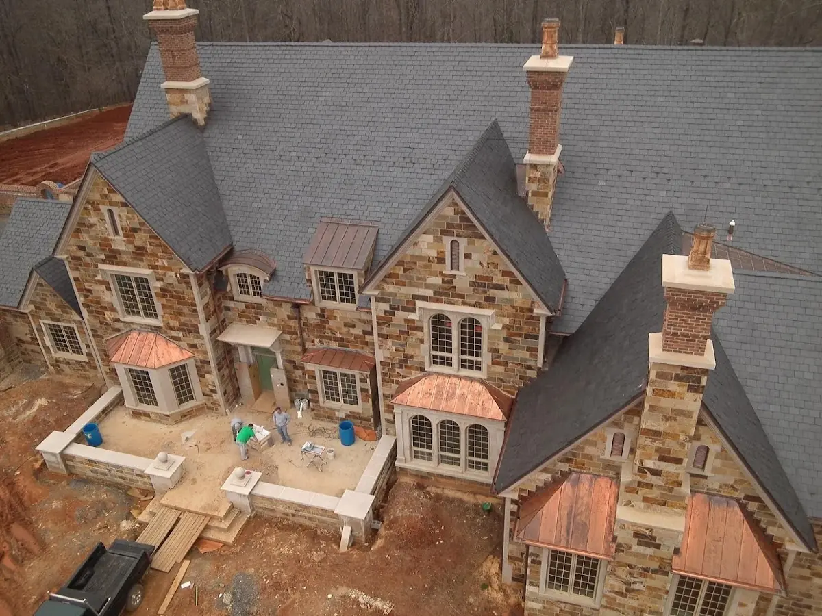 Craftsman Roofing Slate Roof Repair project in Pennwood Farms